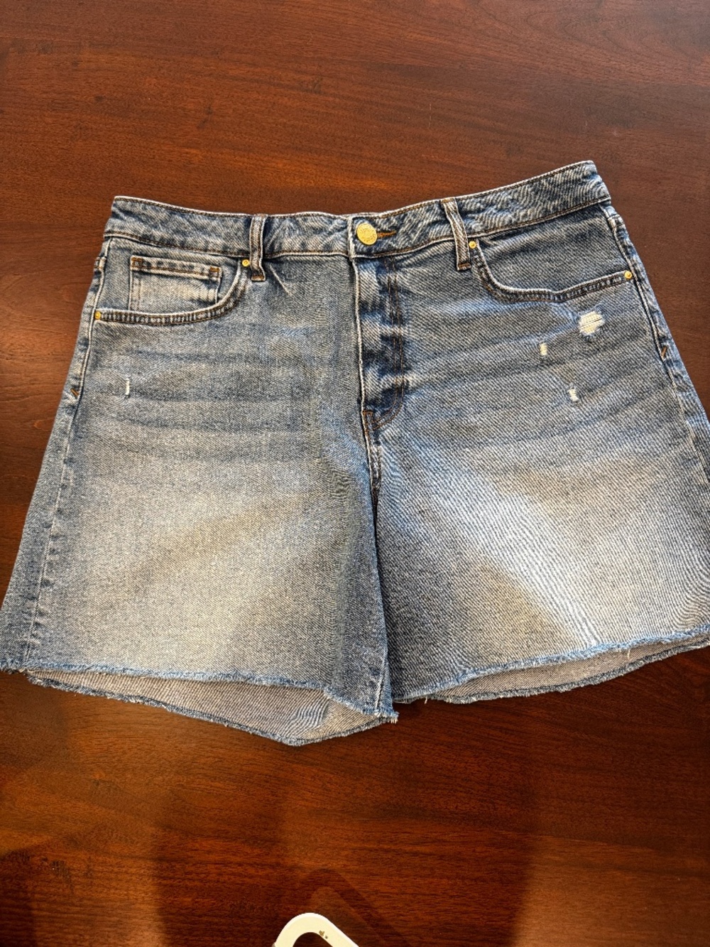 Cut from the Kloth Hailey High Rise Short in Bliss Base, Size 12